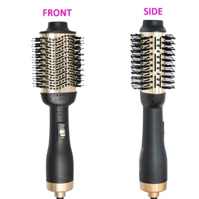 2019 Updated Version One-Step Hair Brush Dryer and Volumizer Hot Hair Dryer Brush with Straightening and Curling Iron